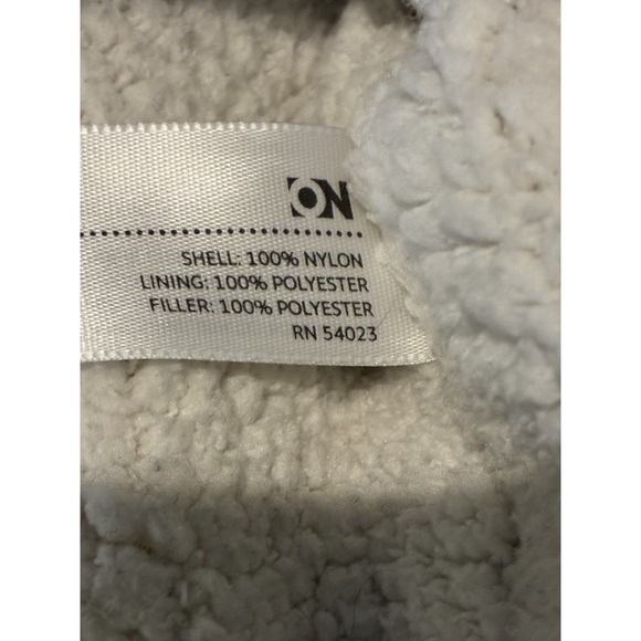 Vtg Old Navy Quilted Puffer Vest Womens M Green Fleece Lined‎ Y2K Grunge Gorp - Picture 6 of 10